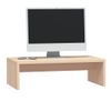 Soporte Para Monitor Madera Maciza De Pino 50x27x15 Cm