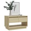 Mueble Para Tv Madera Contrachapada Roble Sonoma 70x41x44 Cm