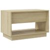 Mueble Para Tv Madera Contrachapada Roble Sonoma 70x41x44 Cm