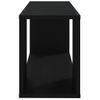 Mueble Para Tv Madera Contrachapada Negro 80x24x32 Cm