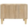 Mesa De Centro Madera Contrachapada Roble Sonoma 60x50x36,5 Cm