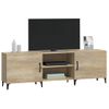 Mueble Para Tv Madera De Ingeniería Roble Sonoma 150x30x50 Cm