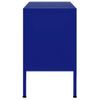 Mueble Para Tv De Acero Azul Marino 105x35x50 Cm