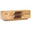 Mueble Para Tv De Madera Maciza De Mango 116x30x35 Cm