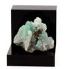 Barite Malachite - Piedra Natural De La República Democrática Del Congo, Shangulowé Mina - Piedra Preciosa Multicolor, Propiedades Curativas, Energía Positiva | 140.7 Ct - Certificado De Autenticidad Incluido | 37 X 37 X 30 Mm