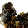 Campylite, Coronadite, Baryte - Natural Pierre Del Reino Unido, Mina De Gill Dry, Caldbeck Fells, Cumbria - Minerales Raros Y Multicolores - 110.9 Ct - Certificado De Autenticidad Incluido | 30 X 30 X 22 Mm