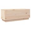 Mueble De Tv De Madera Maciza De Pino 90x35x35 Cm