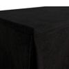 Ropa De Camilla, Tela Antimanchas Color  21 Negro. 150 X 80 X  72 Alto