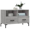 Mueble De Tv Madera De Ingeniería Gris Sonoma 80x36x50 Cm