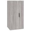 Set De Muebles Para Tv 3 Piezas Madera Contrachapada Gris Sonoma