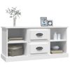 Mueble Para Tv Madera Contrachapada Blanco 99,5x35,5x48 Cm