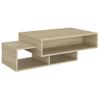 Mesa De Centro Madera Contrachapada Roble Sonoma 105x55x32 Cm