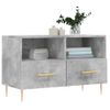 Mueble Para Tv Madera Contrachapada Gris Hormigón 80x36x50 Cm