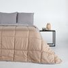 10xdiez Edredón Invierno Liso  | (cama De 135cm - Gris)