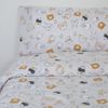 10xdiez Funda Nórdica Fox  | (cama De 105cm - Gris)