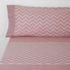 10xdiez Sábanas Franela Zig Zag Siena  | (cama 160 Cm - Siena)