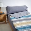 10xdiez Funda Saco Nórdico Ajustable Cama Individual (no Incluye Relleno) - ( 6495 - Cama 105cm ) | (cama 105cm - 6495)