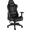 Silla De Oficina Gaming Con Ruedas Reposabrazos Sintético Negro Diseño Deportivo 08_0000368