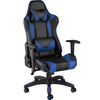 Silla Oficina Gaming Diseño Ergonómico Con Ruedas Negro/azul 08_0000370