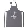 10xdiez Delantal Cotton Cooking Gris 5