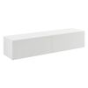 Estante De Pared Mueble De Televisión 140x33x30 Cm Blanco Mate 03_0005188