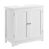 Mueble De Baño 60x60x30 Cm Mdf Lacado Blanco 03_0005834