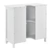 Mueble De Baño 60x60x30 Cm Mdf Lacado Blanco 03_0005834