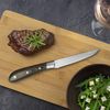 Set 6 Cuchillos Steaks Acero Inoxidable Achille Bois 23x2,4x1,5cm