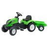 Tractor Correpasillos Con Pedales Country Farmer Verde Falk