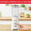 Tefal Mini Batidora, Potencia 400 W, Vaso De Cristal 0,7 L, Cuchillas