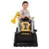 Tractor Y Remolque Infantil Builder Max Amarillo Y Negro Smoby