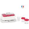 Yogurtera 6 Ollas - Blanco/rojo Seb Yg660100 Express Compact