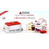Yogurtera 6 Ollas - Blanco/rojo Seb Yg660100 Express Compact