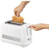 Moulinex Lt162111 Principio Plus Tostadora - Blanco Y Acero Inoxidable