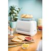 Moulinex Lt162111 Principio Plus Tostadora - Blanco Y Acero Inoxidable