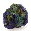 Chesylite (azurita) - Pierre Natural De Francia, Chessy -les -mines - Cristal Azul Profundo, Pseudomorfosed En Malachite | 47.11 Ct - Certificado De Autenticidad Incluido | 23 X 20 X 16 Mm