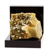 Pyrite, Siderit, Cuarzo-natural Pierre De Francia, Saint-pierre-de-méage-magnífico Espécimen De Minerales Multicolores, Ideal Para Coleccionistas | 492.3 Ct - Certificado De Autenticidad Incluido | 45 X 40 X 35 Mm