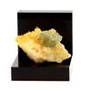 Fluoritis Blanca Y Verde + Cuarzo De Francia, Haute -loire, Langanac - Pierre Y Mineral Raro, Colección De Sylvain Desfarge | 101.2 Ct - Certificado De Autenticidad Incluido | 43 X 35 X 23 Mm