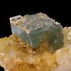 Fluoritis Blanca Y Verde + Cuarzo De Francia, Haute -loire, Langanac - Pierre Y Mineral Raro, Colección De Sylvain Desfarge | 101.2 Ct - Certificado De Autenticidad Incluido | 43 X 35 X 23 Mm