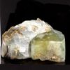 Datolite - Natural Pierre De Rusia, Nikolaevskiy Mine, Dal'negorsk - Cristal Verde Oliva Raro Y Transparente - 692.2 Ct - Certificado De Autenticidad Incluido | 70 X 65 X 30 Mm