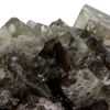 Fluorita - Piedra Natural Del Reino Unido, Daddry Shield - Cristal Multicolor Raro Y Único | 1785.0 Ct - Certificado De Autenticidad Incluido | 85 X 60 X 60 Mm