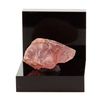 Rose Fluorite - Piedra Natural De Francia, Chamonix, Haute -savoie - Curación De Cristal Y Protección | 92.2 Ct - Certificado De Autenticidad Incluido | 35 X 27 X 19 Mm