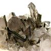 Quartz + Epidote - Piedra Natural De Brasil, Caetité - Cristal De Curación Y Crecimiento, Energía Positiva | 1580.0 Ct - Certificado De Autenticidad Incluido | 147 X 65 X 40 Mm