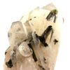 Quartz + Epidote - Piedra Natural De Brasil, Caetité - Curación Y Piedra De Crecimiento Personal | 1825.0 Ct - Certificado De Autenticidad Incluido | 110 X 73 X 45 Mm