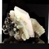 Calcita + Cuarzo - Piedra Natural De China, Banner Hexigten - Magnífica Combinación De Calcita Y Cuarzo, Piedra Multicolor Única | 748.2 Ct - Certificado De Autenticidad Incluido | 73 X 65 X 60 Mm
