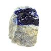 Sodalita + Pirita - Piedra Natural De Afganistán, Provincia De Badakhshan - Piedra Preciosa Multicolor Con Inclusiones De Pirita, Equilibrio Energético Y Claridad Mental | 1510.0 Ct - Certificado De Autenticidad Incluido | 85 X 47 X 40 Mm