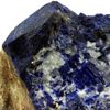 Sodalita - Pierre Natural De Afganistán, Provincia De Badakhshan - Blue Pierre Con Inclusiones De Pirita, Propiedades De Curación Y Meditación | 2580.0 Ct - Certificado De Autenticidad Incluido | 100 X 80 X 55 Mm