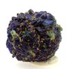 Chesylite (azurite) + Malachite - Pierre Natural De Francia, Chessy -les -mines - Healing Pierre, Energía, Chakra, Litoterapia - 178.6 Ct - Certificado De Autenticidad Incluido | 32 X 29 X 28 Mm