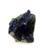 Chessylite - Pierre Natural De Francia, Chessy -les -mines - Cristal Azurite Et Malachite, Poderosa Herramienta De Curación | 24.9 Ct - Certificado De Autenticidad Incluido | 21 X 19 X 15 Mm