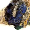 Chesylite - Pierre Natural De Francia, Chessy -les -mines - Azurita Y Malachite, Piedra Multicolor Con Certificado De Autenticidad Incluido | 272.3 Ct - 51 X 48 X 33 Mm